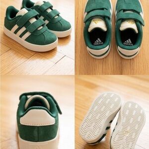 adidas Vl Court 3.0
Collegiate Green Off White Gold Metallic (TD)